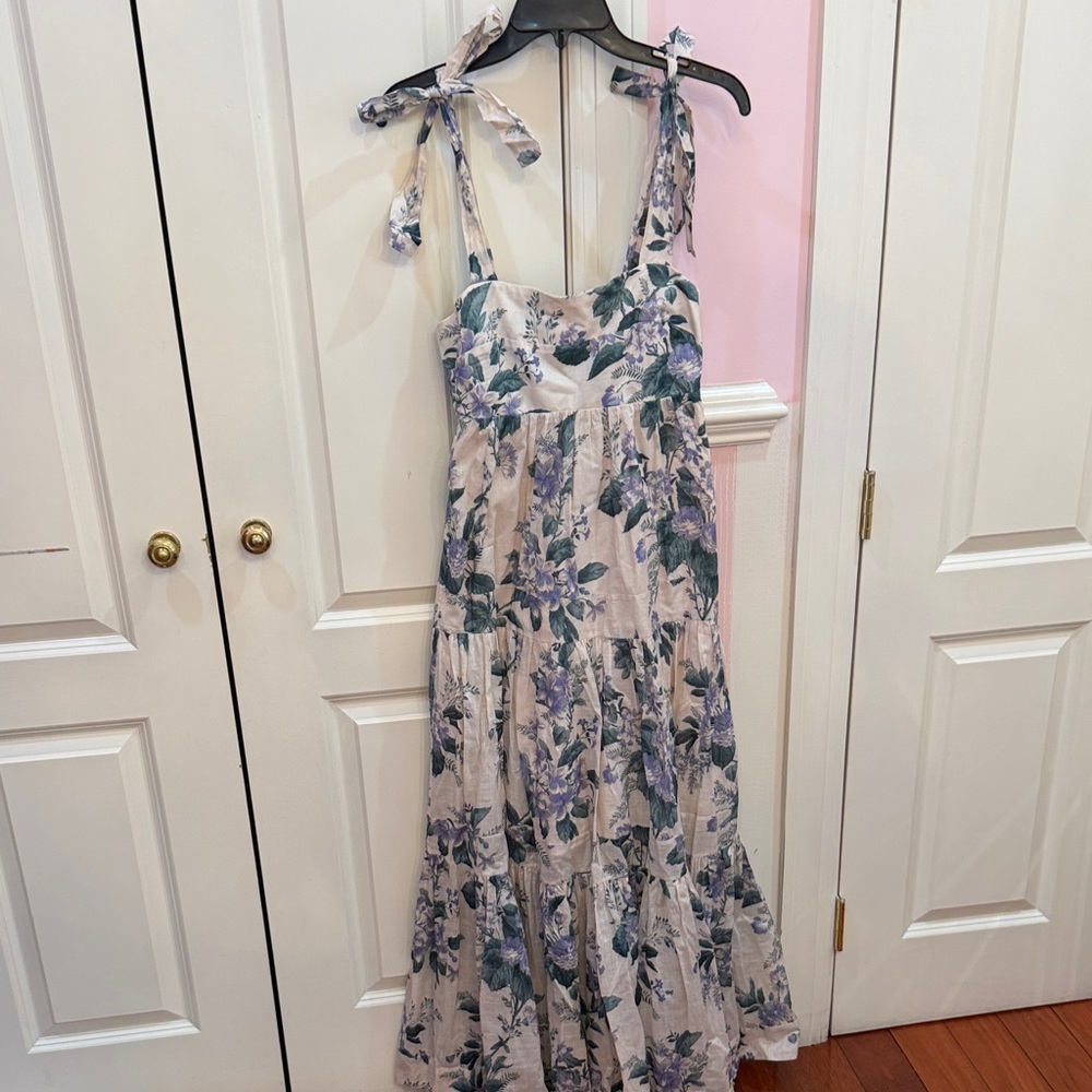 Zimmermann Pastel Floral Maxi Dress